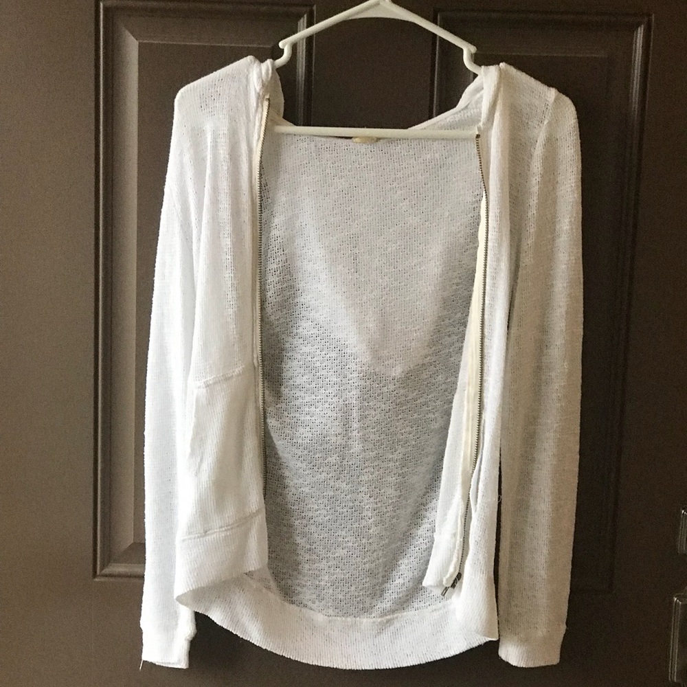 White Cardigan